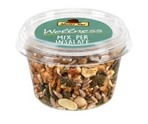 Mix insalata - frutta secca e semi - in bicchiere - 125 gr - Mister Nut - 118076000613 - 118001645007903 - DMwebShop
