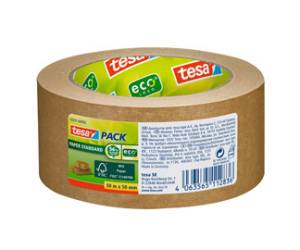 Nastro adesivo pack Eco paper standard ecoLogo 50 mt x 5 cm avana - 7591