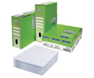 Buste forate La 500 - Linear - liscio - 22 x 30 cm - trasparente - conf. 500 pezzi - Favorit - 400052719 - 3045050191749 - DMwebShop