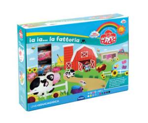 Dido Farm 10 salsiciotti con formine e scenario 3d DiDo - 18747