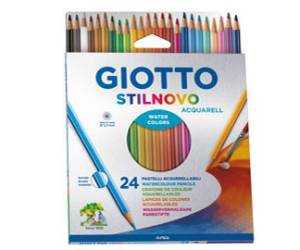 Pastelli Stilnovo Acquarell diametro mina 3,3 mm astuccio 24 pezzi - 18861