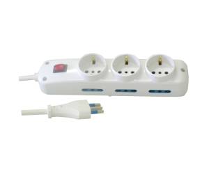 Presa multipla 3 prese frontali 6 laterali MKC - 18985