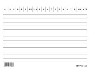 Schede in cartoncino rigate - 15 x 10,5 cm - orizzontale - conf. 100 pezzi - Edipro - E3126BL - 8023328312619 - 52086_1 - DMwebShop