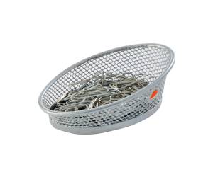 Portafermagli Mesh - rete metallica - 10,5 x 7,3 x 4 cm - argento - Alba - MESHCLIP/M - 3129710008872 - 61904_1 - DMwebShop