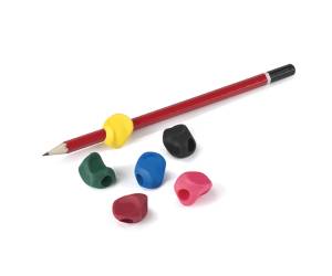 Impugnature per matite - gomma - colori assortiti - conf. 10 pezzi - Ikona+ - 11430 - 8004957114300 - 79540_1 - DMwebShop