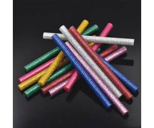 Colle stick per pistole mini glitter assortiti - Ø 7mm - lunghezza 10 cm - conf. 12 pezzi - Deco - 12071 - 8004957120714 - 86222_1 - DMwebShop