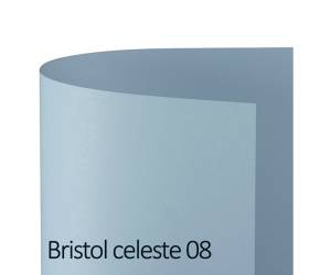 Cartoncino Bristol Color 50 x 70 cm 200 gr celeste - 08,18872