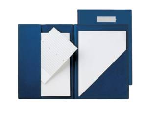 Portablocco con tasche Compla 71 blu 23 x 33 cm - 19398