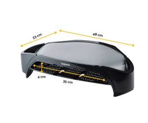 Supporto monitor plus Vaschetta e scomparti - 18971