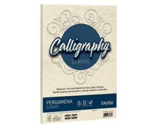 Carta Calligraphy Pergamena - A3 - 190 gr - naturale 06 - conf. 250 fogli - Favini - A69Q253 - 8007057670363 - DMwebShop