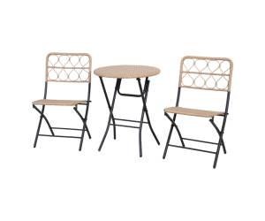 Salotto Maui polyrattan naturale set 3 elementi - S2251012 - 8023755058210 - DMwebShop