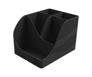 Portapenne Pen Wave NeoDeco - 15,5 x 11,9 x 10,9 cm - nero - Exacompta - 69514D - 9002493695146 - DMwebShop