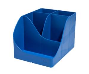 Portapenne Pen Wave Bee Blue - 15,5 x 11,9 x 10,9 cm - blu navy - Exacompta - 69504D - 9002493695047 - DMwebShop