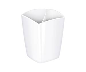 Portapenne 530 Mineral - 7,4 x 7,4 x 9,5 cm - bianco artico - Cep - 1005300021 - 3462155300027 - DMwebShop