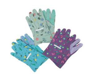 Guanti da giardino bambino con palmo puntinato taglia S PVC fantasie assortite - 4936 - 8015358049368 - DMwebShop