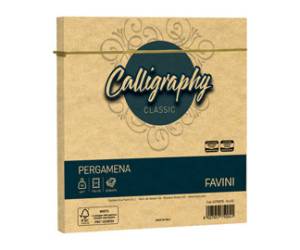 Busta Calligraphy Pergamena 170 x 170 mm 90 gr oro - 03,8933