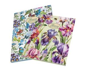 Cartella con elastico Nature Flowers 26 x 35,5 x 1,2 cm 3 lembi - 7602