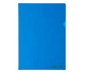 Cartelline a L 22 x 30 cm PE Bio Based liscio superior blu - 7766