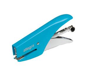 Cucitrice a pinza Allegra Fluo passo 6 azzurro - 10878