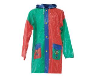Impermeabile bambino taglia 6,8 anni PVC multicolor - 8394