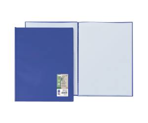 Portalistini Ermes PP riciclato 22 x 30 cm 40 buste blu - 8037