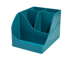 Portapenne Pen Wave Skandi 15,5 x 11,9 x 10,9 cm blu pacifico - 10430