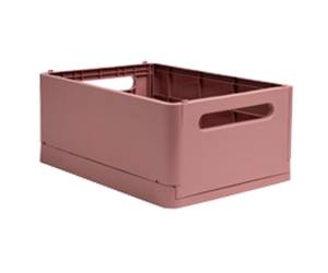 Scatola pieghevole The Smart Case maxi Skandi 37,5 x 27,5 x 16,3 cm rosa antico - 9949