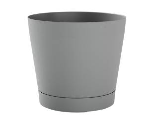 Vaso Orione 26 lt diametro 38 cm grigio nebbia - 8358