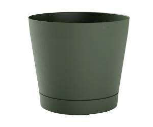 Vaso Orione 26 lt diametro 38 cm verde foresta Teraplast - 8361