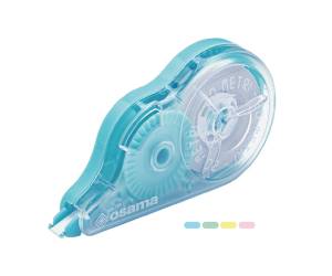 Correttore a nastro 20 Metri - 5 mm x 20 mt - involucro colori assortiti pastello - Osama - OW 84005751 - 8059484005768 - DMwebShop