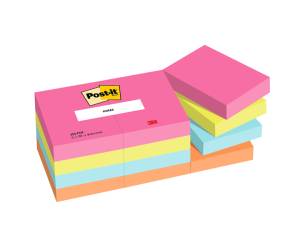 Blocco - 653-POP - 38 x 51 mm - 100 fogli - colori Popmistic - conf. 12 pezzi - Post-it - 7100290158 - 4064035065874 - DMwebShop