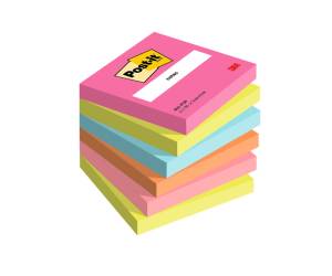 Blocco - 654-POP - 76 x 76 mm - 100 fogli - colori Popmistic - conf. 6 pezzi - Post-it - 7100259210 - 4054596926110 - DMwebShop