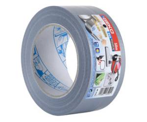 Nastro adesivo telato Usa Premium - 5 cm x 50 mt - argento - Geko - 19100/4 - 8014846535901 - DMwebShop