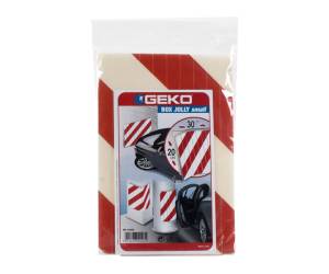 Pannello antiurto adesivo Box Jolly - 20 x 30 cm - bianco-rosso - Geko - 1810/03 - 8014846001031 - DMwebShop