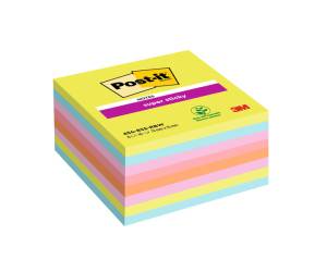 Blocco Super Sticky 654,8SSRBW 76 x 76 mm colori assortiti 45 fogli - 11679