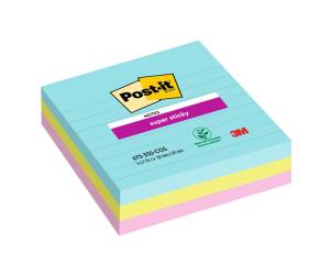 Blocco Super Sticky 675 - 3SS COS a righe 101 x 101 mm colori Cosmic 70 fogli - 11630