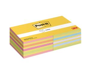 Blocco foglietti Cubo 2028-0CPPX2 - 76 x 76 mm colori assortiti neon pastel - 11728