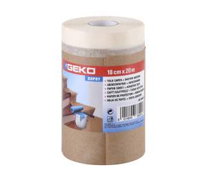 Bobina nastro adesivo e telo in carta 18 cm x 20 mt - 13707