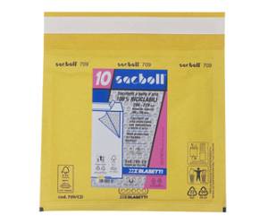 Busta imbottita Sacboll CD 20 x 22 cm carta avana - 12057
