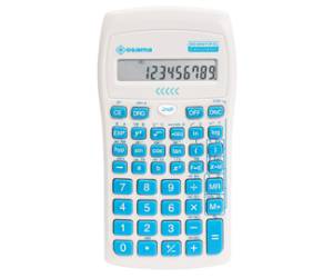Calcolatrice scientifica OS 134,10 BeColor bianco tasti azzurri - 11774