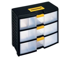 Cassettiera portautensili modulare Store Age 3 cassetti con maniglia PPL - 12843