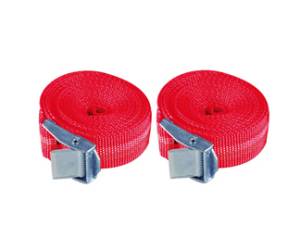 Cinghie con fibia in metallo per carichi fino a 250 kg 25 mm x 2,5 mt - 12739