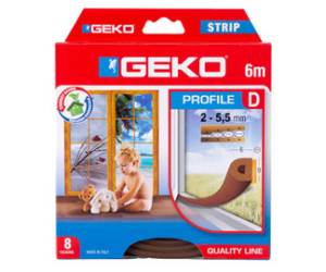 Guarnizione adesiva per isolamento STRIP fessura 2,5,5 mm 9 x 6 mm x 6 mt gomma marrone - 13046