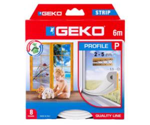 Guarnizione adesiva per isolamento STRIP fessura 2,5 mm 6 mt gomma bianco - 13052