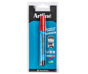 Marcatore permanente per elettricisti punta tonda 1,5 mm rosso - 14116