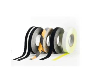 Nastro adesivo antiscivolo fosforescente antislip 2,5 cm x 5 mt giallo - 13449