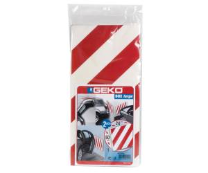 Pannello antiurto adesivo BOX 24 x 50 cm EPE LDPE bianco rosso - 13236