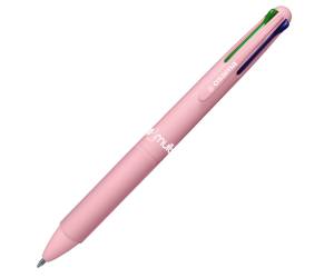 Penna a sfera 4 Multi Pastel punta 1 mm 4 colori baby pink - 14582