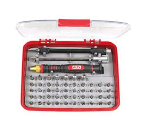 Portainserti di precisione con 51 inserti misure assortite - 12604