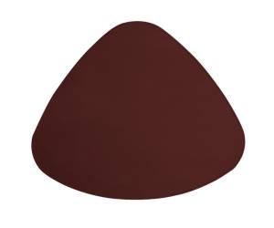 Sottopiatto sagomato Talk 43 x 35 cm bordeaux - 11993